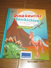 Kinderbuch, Vorlesebuch,  Dinosauriergeschichten, unterstützt von Stiftung Lesen