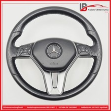 Steering Wheel Leather Black
