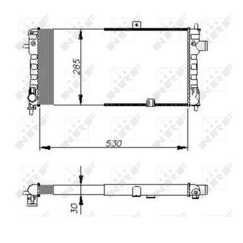 Nrf 58675 kühler - nrf,