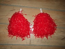 3 x Cheerball Cheerleader Kostüm Zubehör Pom Pom Football Basketball Tanzwedel