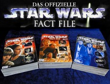 STAR WARS - FACT FILE Komplett! Files 1 bis 120 & Index & 8 Ordner & Top Zustand