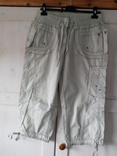 Damen Freizeit Hose JESSICA C&A, Gr. 38, helles Beige, Taschen, Travel-Hose