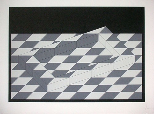 Erwin heerich serigraphie - heerich,,