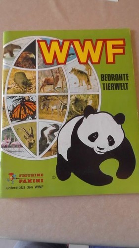 Sammelbilderalbum wwf bedrohte - sammelbilderalbum,