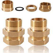 Messing Verschraubung 1 1/4