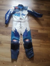 Suzuki GSX R Lederkombi Gr. 52 Motorrad Lederanzug