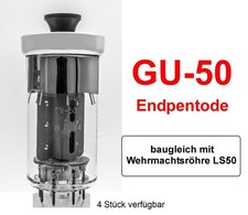 Senderöhre GU 50; NEU