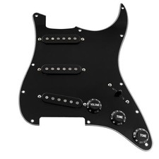 Musiclily 3Ply Black SSS