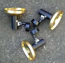 ERCO 3 WANDLAMPEN SPOTS STRAHLER 70ER JAHRE NR. 57256 MIDCENTURY DESIGN