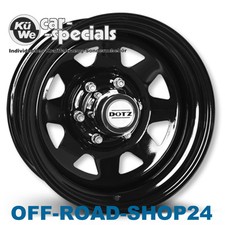 STAHL-Felgen 6x15 ET0 DOTZ DAKAR Dark- LADA NIVA mit Gutachten "PREISVORTEIL"