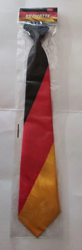 Krawatte schwarz rot - , gold