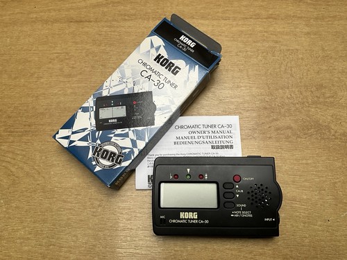 Korg chromatic tuner 30 - chromatic, ca-30