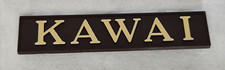 Aus einer Auflösung: altes Kawai Emblem / Schriftzug für Kawai Piano
