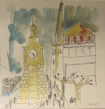 Schlossturm Rhein Original