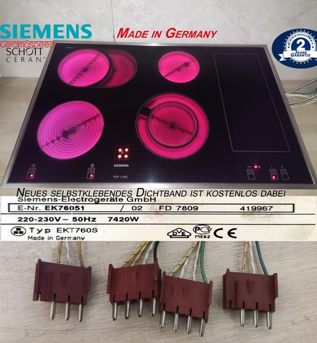 Siemens ekt760s kochfeld mit - siemens,