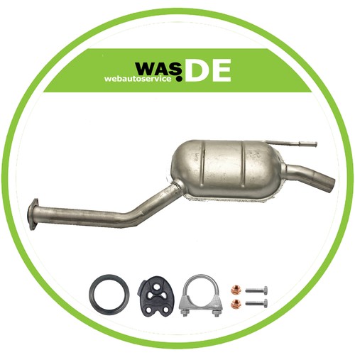 Auspuff mittelschalldämpfer - auspuff,