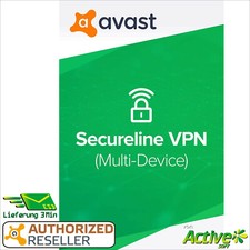 Avast SecureLine VPN 2026 5 Geräte 1 Jahr | Internet Security | Privatsphäre |