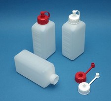 250ml PE Vierkant Flasche mit