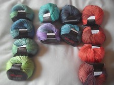 Wollpaket*Baumwolle*PRO LANA OCEAN*Konvolut*häkeln*stricken*Farbverlauf 12 Knäul