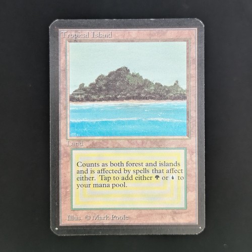Mtg tropical island - mtg,