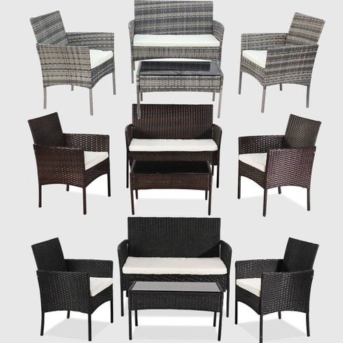 Polyrattan sitzgruppe - polyrattan,