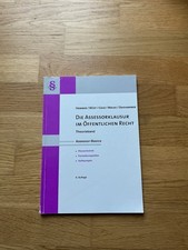 Hemmer Die Assessorklausur Im Öffentlichen Recht Referendariat Assessor Basic