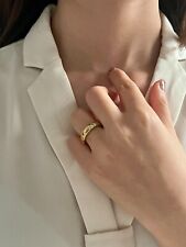 Damen Gold Ring Zirkonia 18k