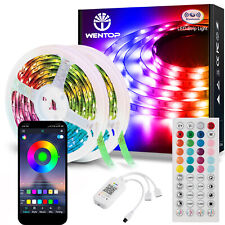 LED Stripe RGB Leiste Streifen Bluetooth Strip Band Leuchte Lichterkette 10m-30m