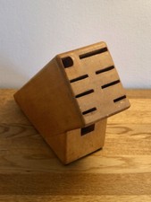 Original Zwilling Profi Messerblock Buchenholz massiv Holz