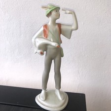 1 handbemalte Porzellan