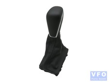 Schalthebel Leder schwarz