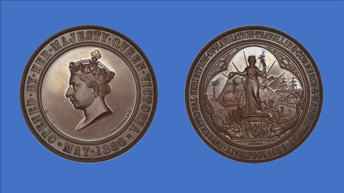 Queen victoria medaille - victoria,