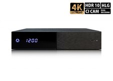 AB-Com Pulse 4K 1 x DVB-S2X Tuner UHD Sat Receiver LINUX Enigma 2 UHD 4K E2