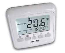 24V Digital Thermostat Raumthermostat  -LCD weiss- Wochenprogramm #843