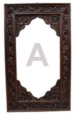 100x60 cm massivholz handgeschnitzt Rahmen Bilderrahmen Spiegelrahmen Nr:23