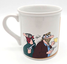 ULI STEIN Porzellan Tasse Henkeltasse Henkelbecher - Kaffeepause Bank DIMO 1987