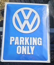 Blechschild "VW Parking Only" 40x30cm Sammlung