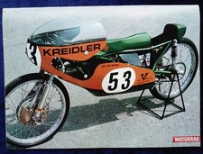 Kreidler Van Veen originales Foto aus Motorrad 1971   von Jan de Vries