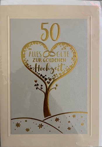 Goldene hochzeit - goldene,