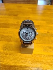 Fossil Coachman Herren Chronograph Uhr, CH2564,  neue Batterie, Lederband, Used