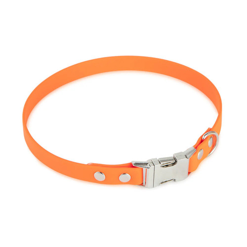 Biothane halsband mit metall - biothane,