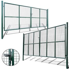 Gartentor Zauntor Gitterzaun Gitterzaun Tor Doppelflügeltor Hoftor Einfahrtstor