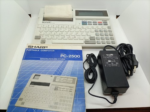 Sharp 2500 laptop vintage - sharp,