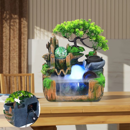 Zimmerbrunnen mit led - mit,
