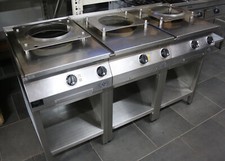  2x MKN Induktionswok Induktionsherd Induktionsplatte Counter SL je 5 KW 