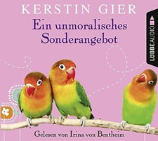Kerstin Gier - Ein unmoralisches Sonderangebot - Hörbuch sehr gut erhalten  K03