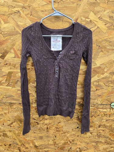 Vtg y2k med gray hollister - y2k,