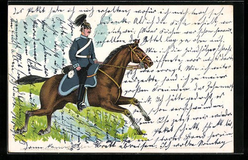 Präge reiter uniform - präge-ak,