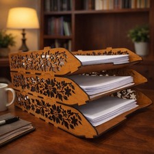 Stapelbare DIN A4 Ablage aus