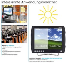 MONIBLOCK COMPUTER ADSTEC VMT7012 TOUCHSCREEN MONITOR IP65 RS-232 WINDOWS 7 V644